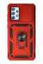 Aconcept Galaxy A72 Case Pars Silicone with Lens Ring (233229) - Red