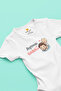 Cute Baby Bodysuit with the Same Dad and Daddy Print, 100% Cotton Baby Bodysuit with Print