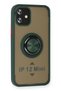 Aconcept iPhone 12 Mini Case Montreal Ringed Silicone Cover (13831) - Green - 2