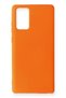 Aconcept Galaxy Note 20 Case Nano Inside Velvet Silicone (20334) - Orange
