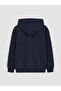 Lcw Kids Navy Blue Boys' Zippered Sweatshirt - 3