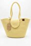 Straw Beach Bag Handmade Bohemian Summer Shoulder Bag for Women