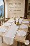 Linen Six-Piece Supla & Runner Set White - 3