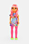 Neon Fashion Doll With Pink Hair - 4