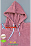 100% Organic Cotton Poncho Towel, Snap Fastener Sea Pool Spa - 4