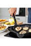 Solid Turner Onyx Black – Heat Resistant Non-stick Safe Nylon Turner for Eggs, Pancakes, Burgers, Fish & More - 4
