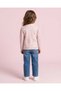 Girls White Floral All Over Print Long Sleeve T-Shirt - 4