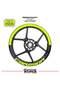 Honda Cbr 250 R Wheel Strip – Half Wheel Cover & Cbr 250 R Lettering Sticker Set