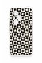 Honor 400 Pro Compatible Floral Motif Checkered Pattern Silicone Case - 2