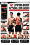 Set of 1 EPOS TAPE Precut Upper Body Kinesiology Tape, 10 Pieces, 2 White X-Shaped 20 × 5 cm, 4 Red I-Shaped 20 × 5 cm, 4 Black Y-Shaped 25 × 5 cm, 12 Application Guides - 3