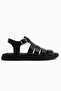 Avery Genuine Leather Black Women's Sandals - 2