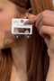 Silver Color Triple Hoop Women's Earrings - 4
