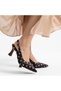 Urjay Brown Satin White Detailed Heeled Shoes - 4