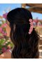 Pinterest Floral Hairpin Buckle 14K Large Size Korean Style Hair Clip - 3