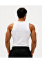 Men's Halter Neck Slimfit Corded Fabric Athlete Stretch Fabric Athlete - 3