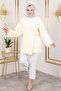 Side-Tie Atlas Tunic-Yellow - 4