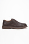 Genuine Leather Men's Cap Toe Classic Shoes Comfort Lace-Up Brown Vittoria