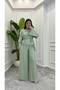 Voile Fabric Pants Suit - 6