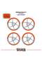 Yamaha Nmax Wheel Rim Strip – Half Rim Cover & Nmax Lettering Sticker Set - 2