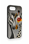 iPhone 16E Compatible Zebra and Giraffe Patterned Silicone Case - 3