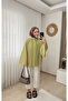Chiffon Oil Green Blazer