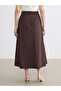 Nevavm Fitted Zippered Flared Skirt with a Difference - 4