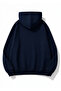 Leopard Effect Heart Printed Hooded 2 Thread Threaded Sweatshirt - 2