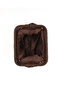 Women's Straw Chain Strap Clutch Bag - 4