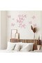 36 Pcs Cute Pink Butterfly Wall Decor, 3D Butterfly Wall Stickers, Cute Girls Room Decorations, Danish Pastel Aesthetic Butterflies Stickers for Birthday Rooms Party Decors, Removable, Three Sizes - 3
