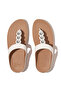 Women's Fino Mirror-Dome Leather Toe-Post Sandals - 2