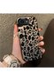 iPhone 17E Compatible High-Quality Black Leopard Phone Case, Shockproof Protective Cover