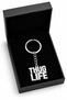 Thug Life Written Metal Keychain Stylish Design for Daily Use and Gift - 2
