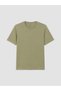 Vizyon New Season Green Regular Fit Thin Fabric T-Shirt /03 - 4