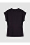 Black Plus Size Pleated Detailed Blouse - 2
