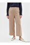 Lcw Modest Elastic Waist Wide Leg Women's Trousers - 2