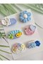 Baby Gift Pinterest Combinations Hairless Baby Hair Clips 6-Piece Mixed Sets Handmade Knitted Organic Baby Hair Accessories