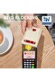 محفظة رجالية نحيفة مع مشبك نقود ومانع لسرقة البيانات RFID، محفظة أمامية صغيرة الحجم قابلة للطي - 5