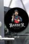 5-Piece Men's Hairdresser and Barber Shop Wooden Wall Painting Set Barber Accessory Board with String - 4