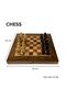 Schondor- Decorative Chess-Backgammon- Luxury Set-model ,BA-CH-S6-size,L50xW50xH5 - 3