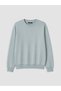 Ozmarka New Season Green Crew Neck Men's Thick Sweatshirt - 5