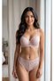 Belle Rosée Lace Supportive Underwire Bra and Panty Set