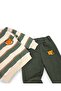 Boy's Striped Dc Embroidered Seasonal 2-Strand Tracksuit Set for Ages 2-3-4-5-6 - 6