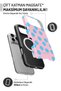 (Magsafe) iPhone 17 Pro Max Aqua Polka Dot Dual Layer Essential Tough Phone Case - 2