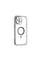 MagSafe Compatible Clear Case for iPhone 15 Pro with Integrated Camera Lens Protector – Shockproof & Anti-Scratch Back Cover