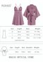 2 Piece Nightgown Set Women's Sweet Halter Nightdress Lace Lingerie Sleepwear Home Dress Set Romanti - 4