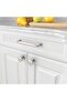 10-Piece Brushed Nickel Cabinet Handles, Drawer Door Handles, Dressing Table Handles - 3