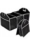 Large car trunk organizer, 3 compartments, 50×32.5×32.5 cm - 4