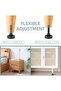 Heavy-duty furniture leveling feet, 4-pack, 3/8"-16 threaded leveling feet, adjustable furniture legs, adjustable table legs, suitable for... - 4