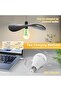 USB Rechargeable 2600mAh E27 LED Bulb Remote Timer Hook Pendant Night Light - 4
