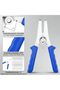 15-piece miter clamping tool set with pliers and stainless steel spring clips for woodworking - 3